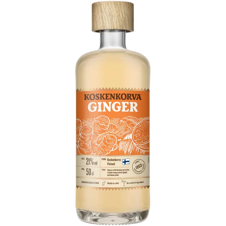 Koskenkorva Ginger Shot liköör 21%vol 500ml