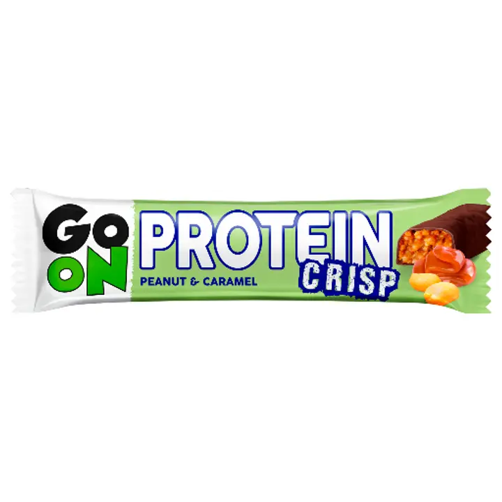 GO ON Protein Crisp maapähkli-karamelli proteiinibatoon 50g