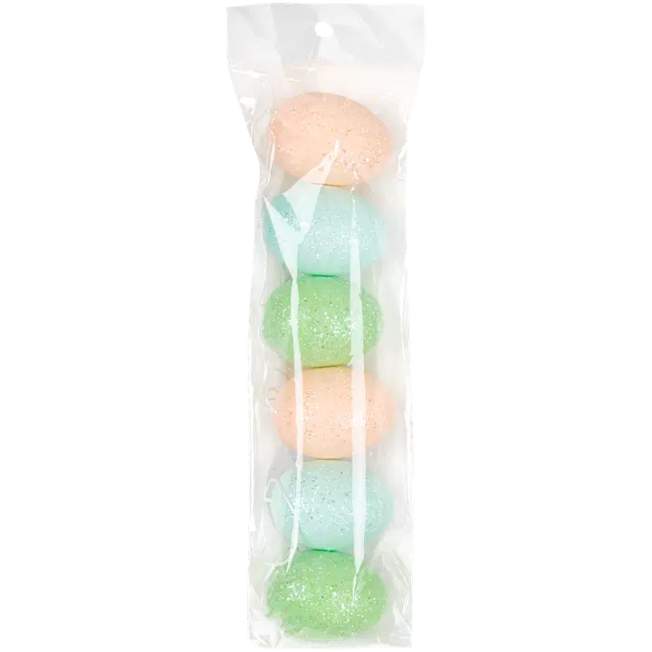 Pääsiäismunat Hempeä 5 cm 6 kpl