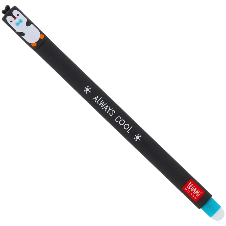 Legami kustutatav geelpliiats 0,7mm penguin (türkiissinine)
