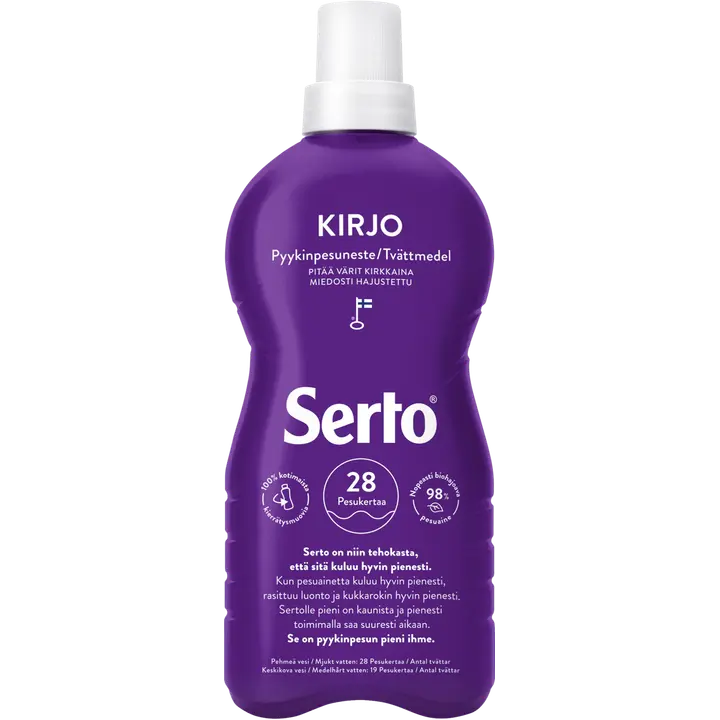Serto Kirjo Pyykinpesuneste 750 ml