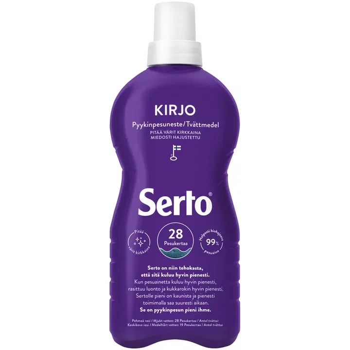 Serto Kirjo Pyykinpesuneste 750 ml