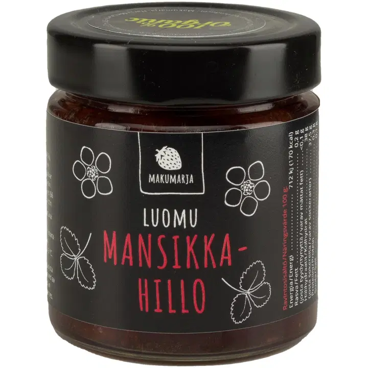 Makumarja Luomumansikkahillo 240 g