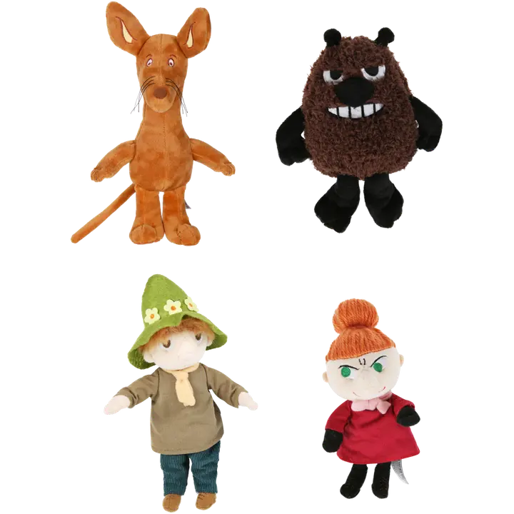 Pehme mänguasi Muumi erinevad