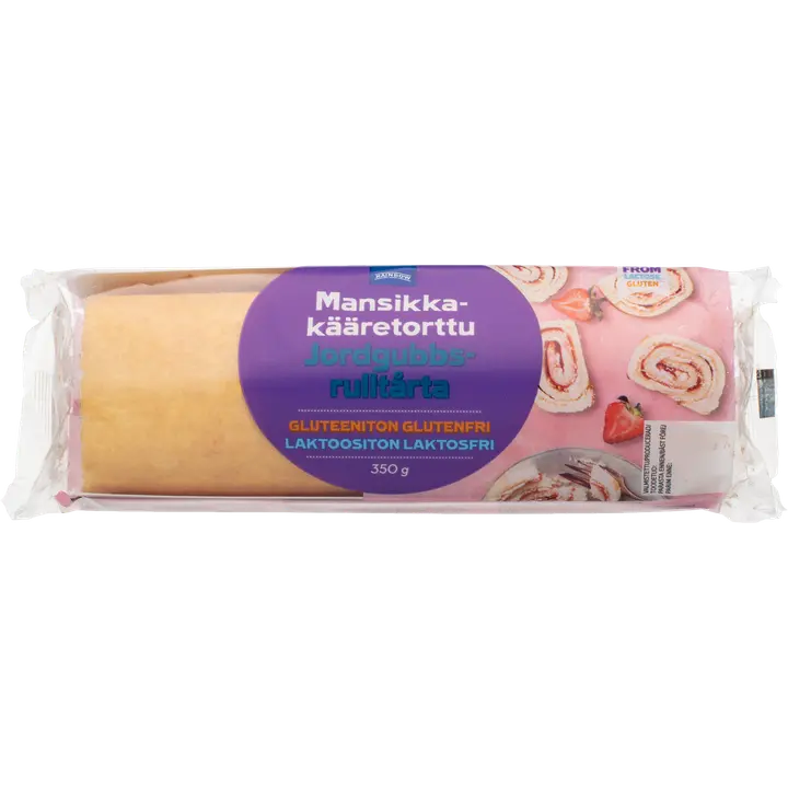 Rullbiskviit maasika, gluteenivaba 350 g