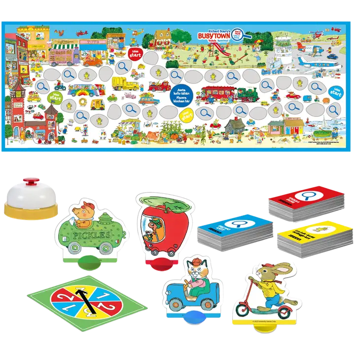 Richard Scarry Touhula Etsi ja löydä -lastenpeli