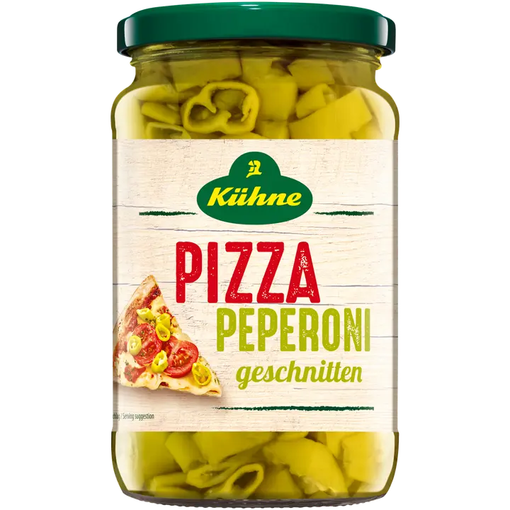 Kühne pizza pepperoni purkissa 370 ml