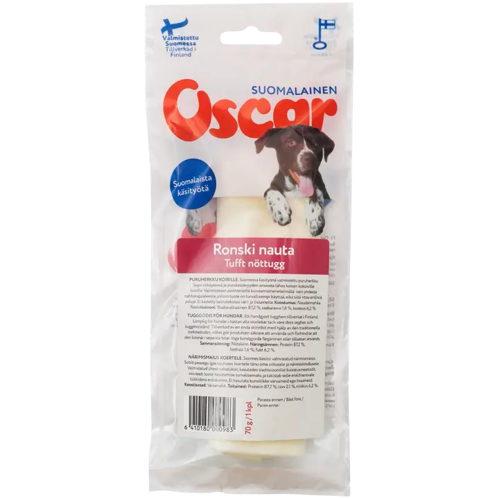 Oscar Ronski nauta puruherkku 70 g (1 kpl), koirille