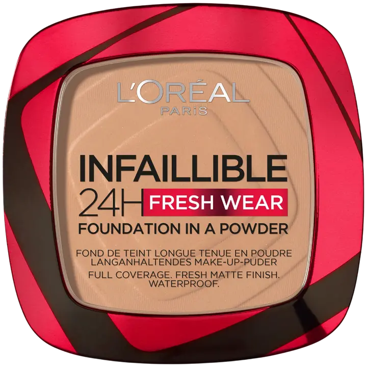 L'Oréal Paris Infaillible 24H Fresh Wear Foundation in a Powder Meikkipuuteri Neutral Undertone 30 ml