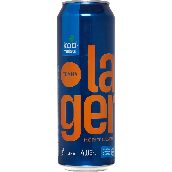 Kotimaista Tumma lagerolut 4,0% 0,568 l tlk