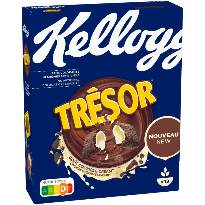 KELLOGG'S Tresor Cookies & Cream 410g