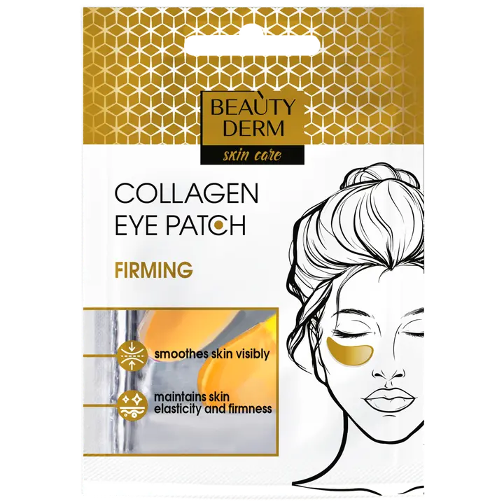 Silmamask Beautyderm noorendav kuld 2x4g