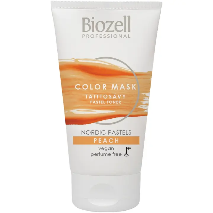 Biozell Professional Color Mask Nordic Pastels Taittosävy Peach 150ml