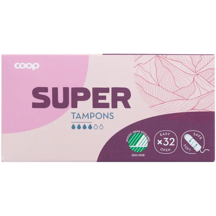 Coop tamponi super 32 kpl