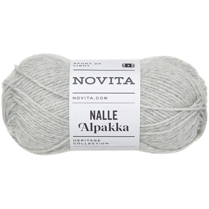 Novita lanka Nalle Alpakka 50g jäkälä 047