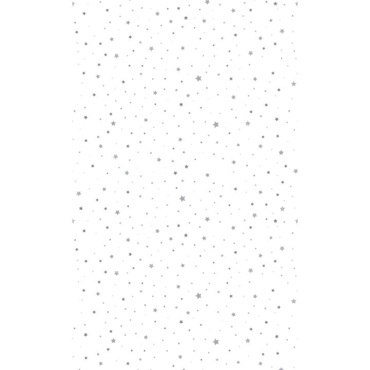 DUNI Dunicel® 138 x 220cm Silver Stardust pöytäliina