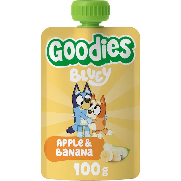 Goodies Bluey Apple & banana smoothie 100g