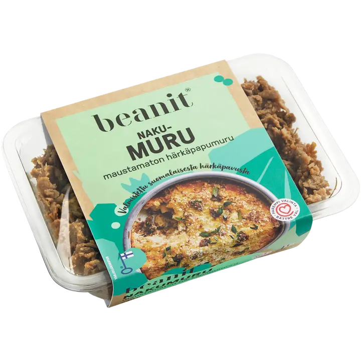 Beanit® maustamaton härkäpapumuru 250g