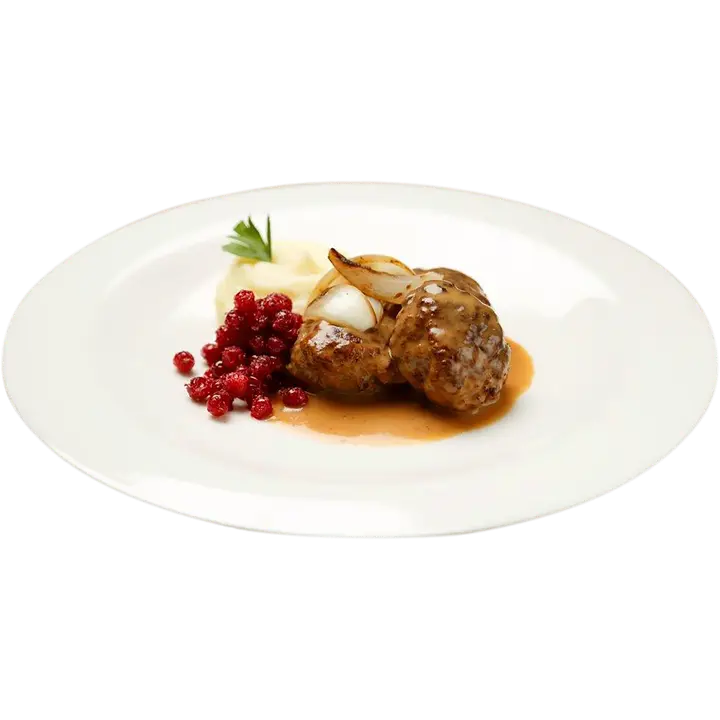 Kokkikartano Isot Lihapullat Kermakastikkeessa