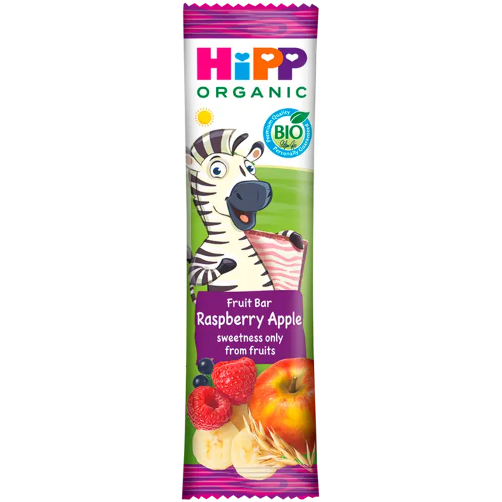 HiPP Hedelmäpatukka omena ja vadelma 23g 1v luomu