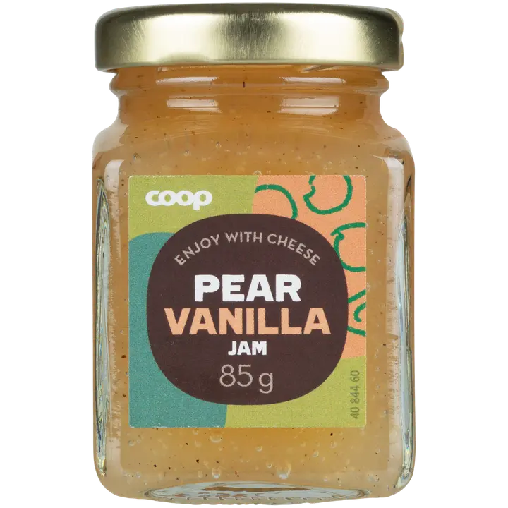 Coop päärynä-vaniljahillo 85 g
