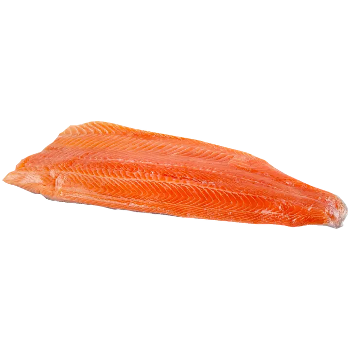Kalaset kirjolohifilee d-leikkuu