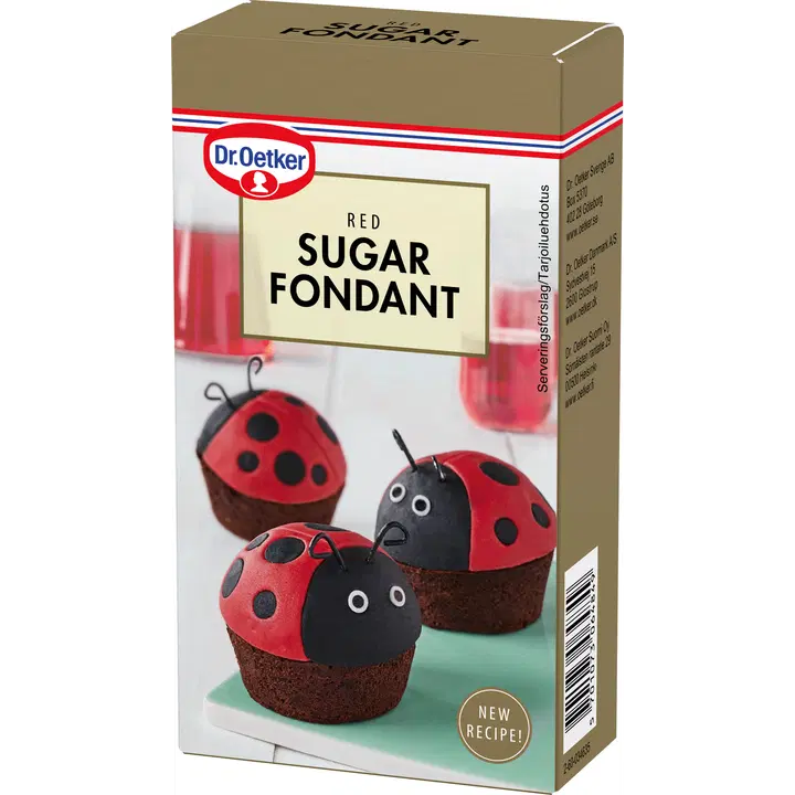 Dr. Oetker Punainen sokerimassa 250g