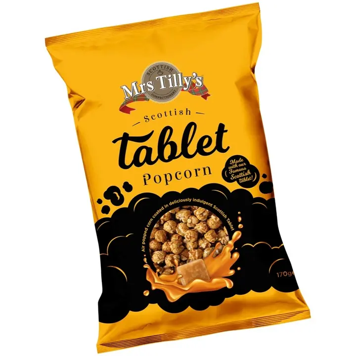 Mrs Tilly's 170g Scottish Tablet Popcorn