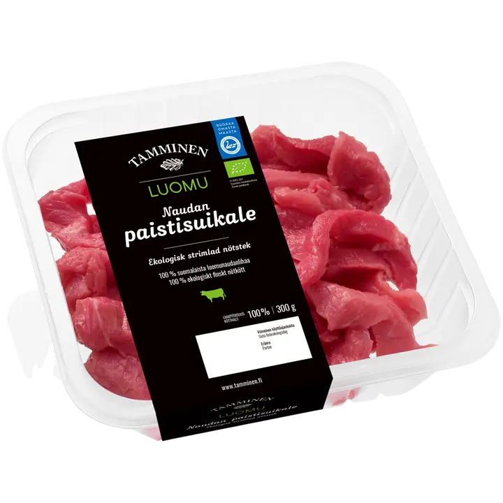Tamminen luomunaudan paistisuikale 300g