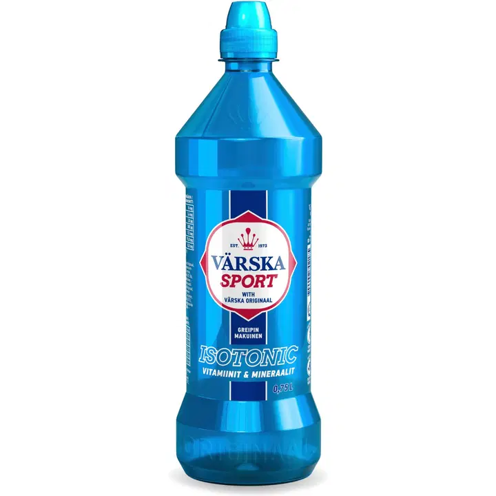 Värska Sport Isotonic vitamiineilla ja mineraaleilla, greipin makuinen 0,75L