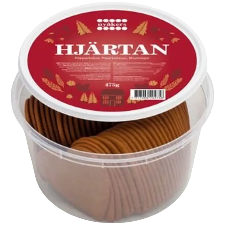Nyåkers Suuri Piparkakkusydän 475g