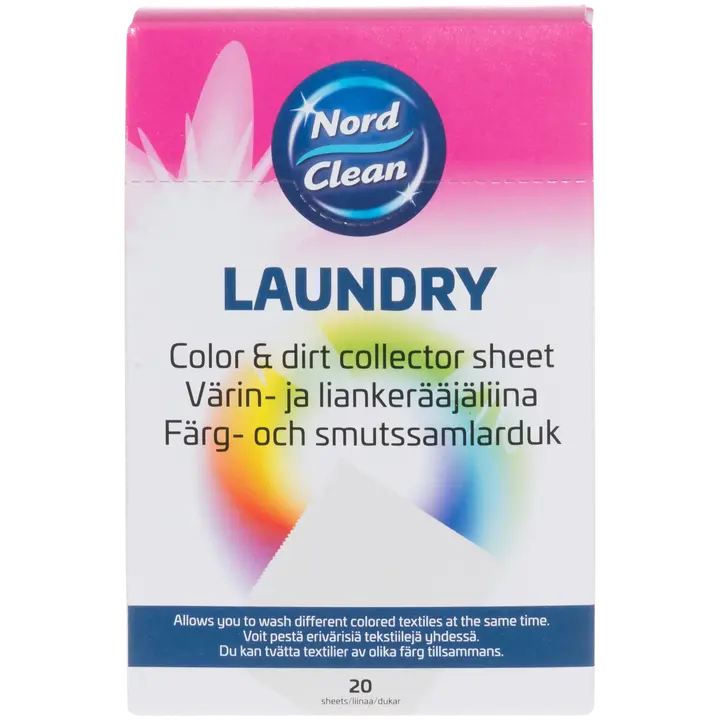 Nord Clean Värin- ja liankerääjäliina 20 kpl