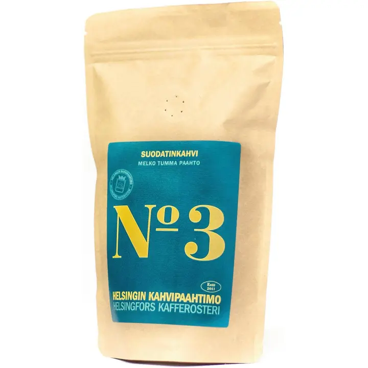 Helsingin Kahvipaahtimo Blend N°3 250 g papu