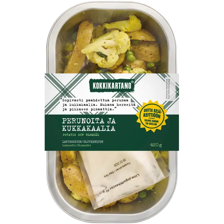 Kokkikartano Perunoita ja kukkakaalia 420g