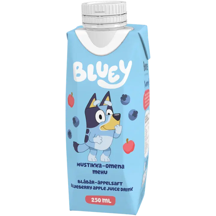 Bluey Mustikka-Omenamehu 250ml