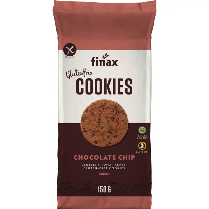 Finax Chocolate Chip Cookies 150g
