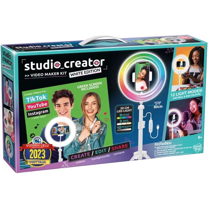 Video maker kit kodustuudiokomplekt