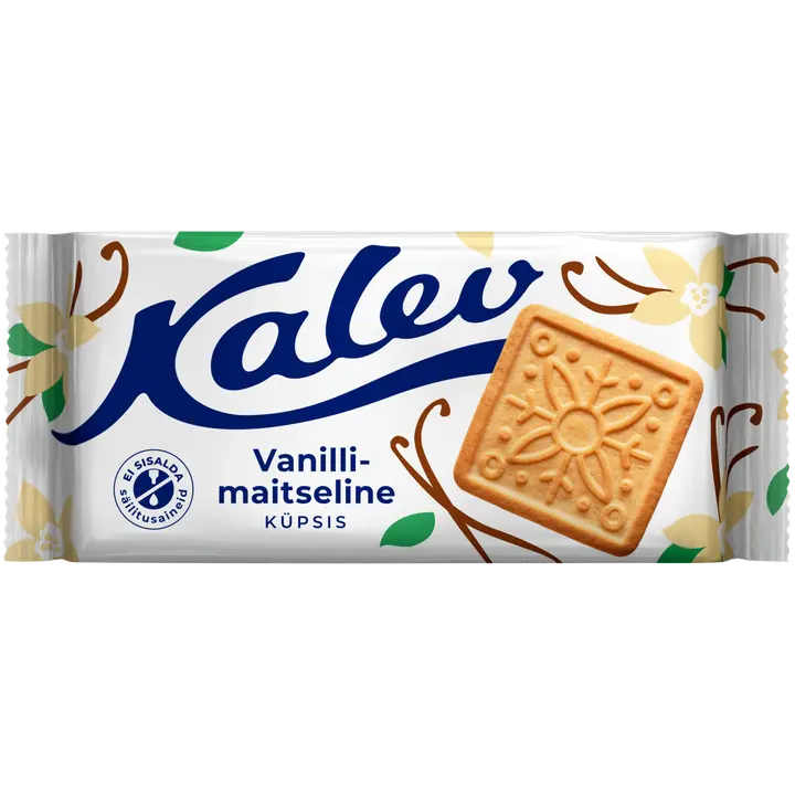 Kalev vanillimaitselised vormiküpsised 163g