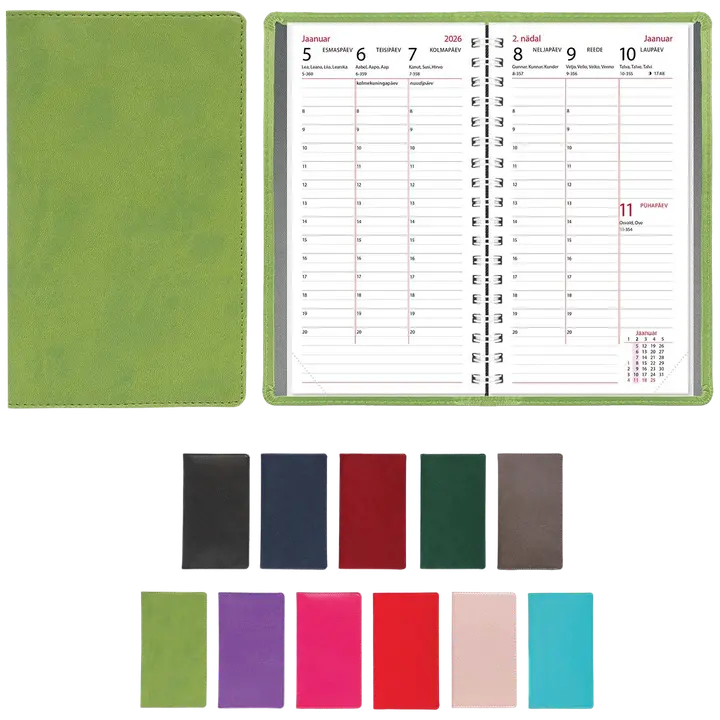 Taskumärkmik, euro,  spiraal, lux kaas ,