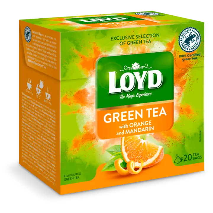 Loyd roheline tee Apel-mandariin20 x 1.5g,PYR