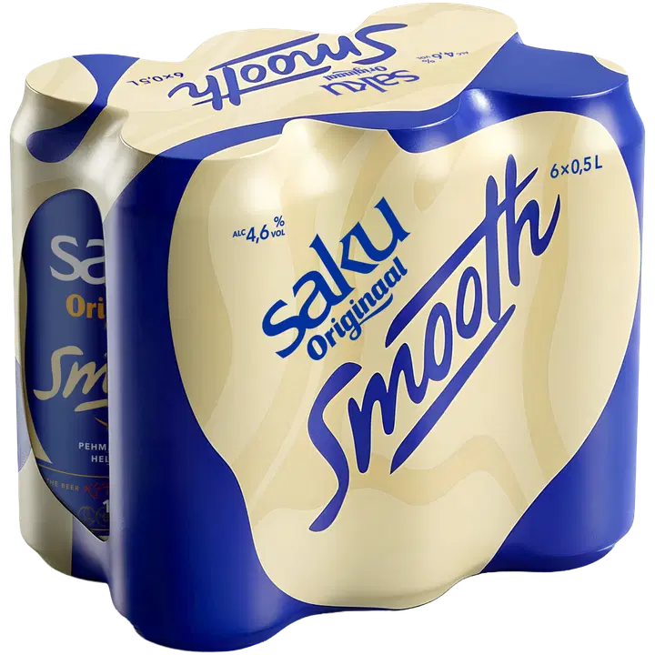 Saku Originaal Smooth õlu 4,6%vol 6x500 ml