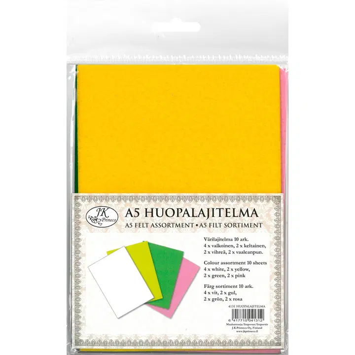 J.K. Primeco Huopalajitelma A5 Kevät 10ark