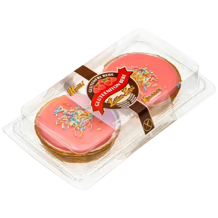 Laitilan Leipä Gluteeniton Bebe 2 x 100 g Laktoositon, Maidoton