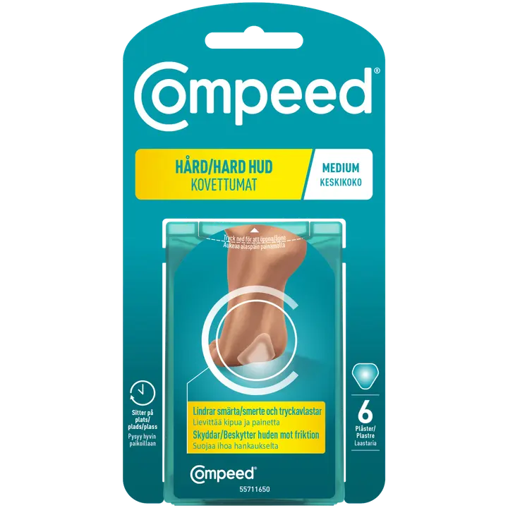 Plaastrid Compeed Callous Medium 6tk