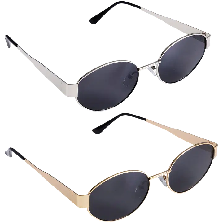 Cailap Aurinkolasit trendi lajitelma, kulta ja hopea