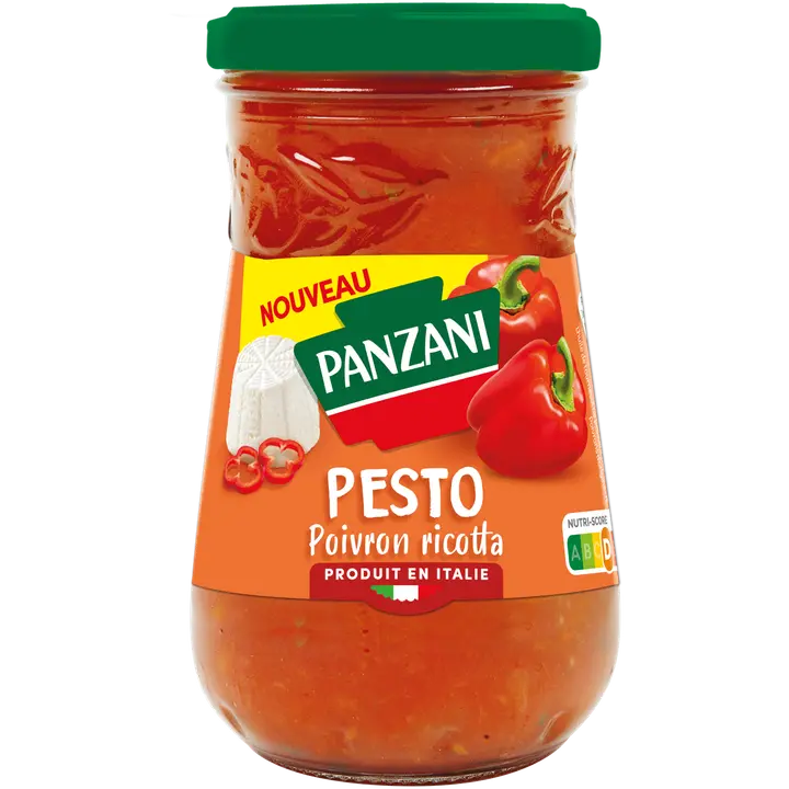 Panzani pestokaste paprika ricotta 190g