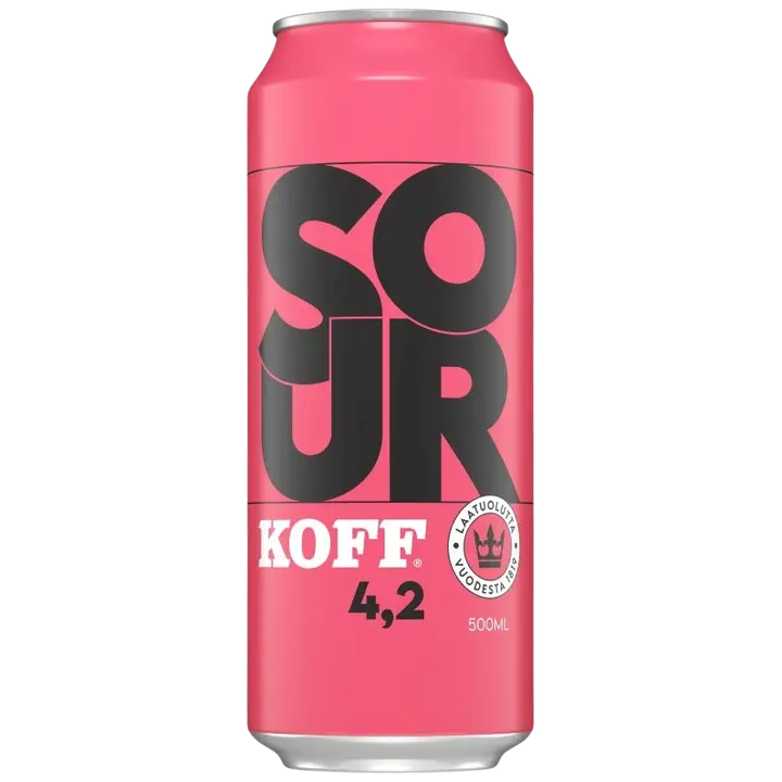 Koff Sour olut 4,2  til-% tölkki 0,5 L