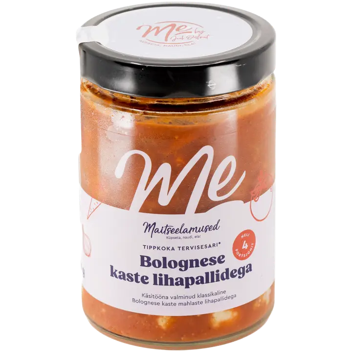 MAITSEELAMUSED Bolognese kaste lihapallidega 500 g