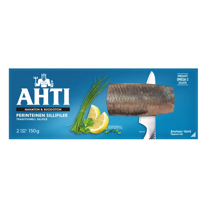 Ahti perinteinen sillifilee 150g