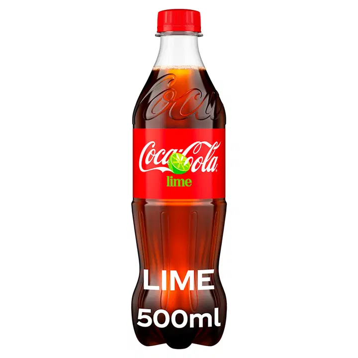 Coca-Cola Original Taste Lime virvoitusjuoma muovipullo 0,5 L
